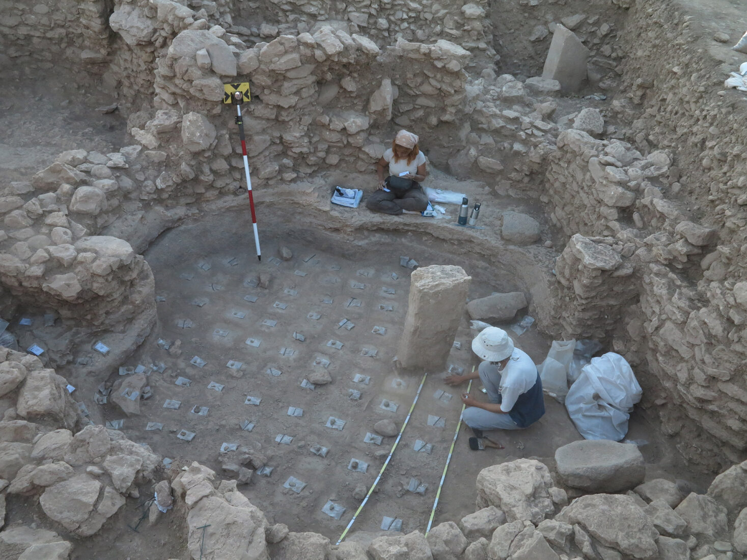 Ongoing archaeological excavations at Sayburc, Sanliurfa, Türkiye. (Photo via Stone Mounds Project)