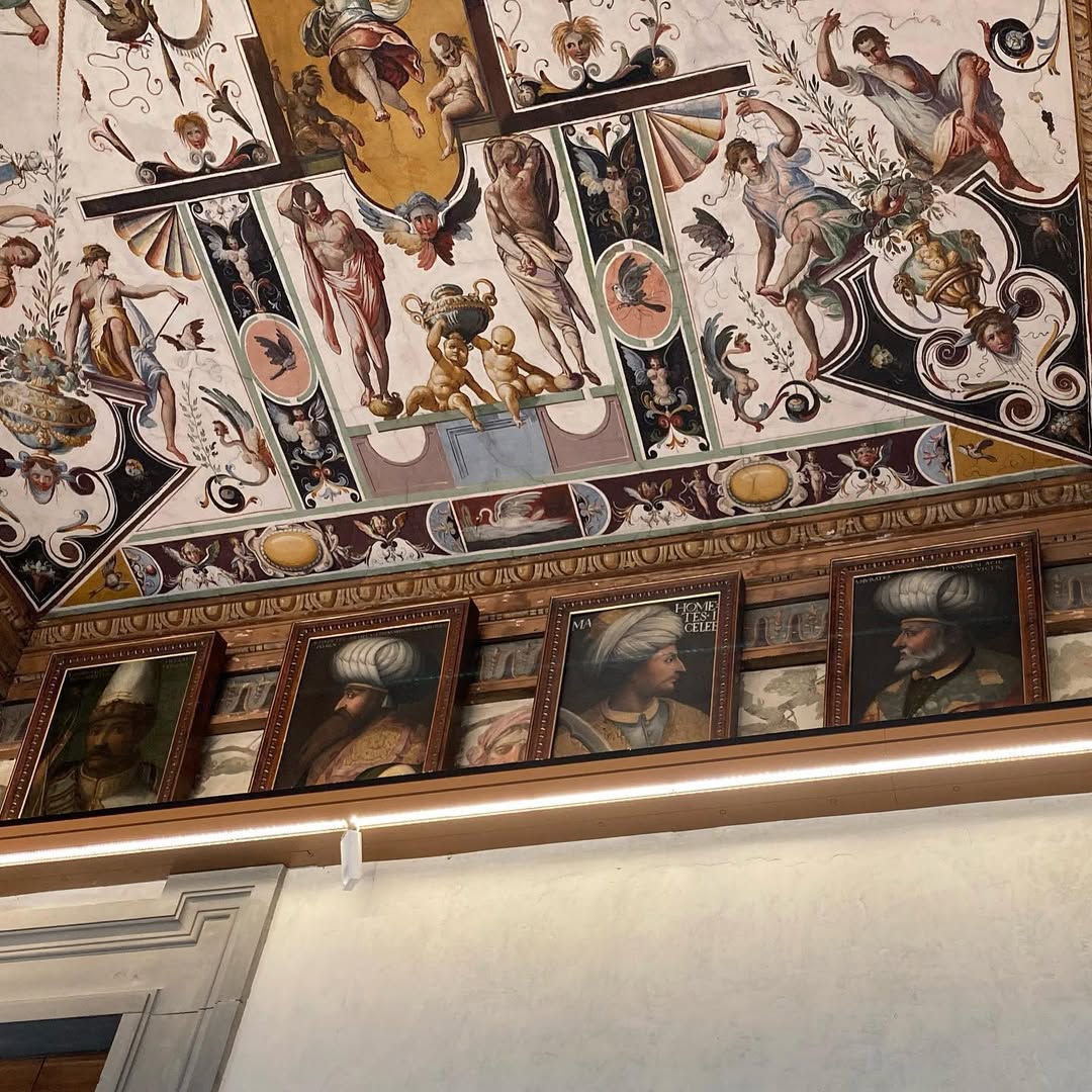 Ottoman sultans portraits at the Uffizi Gallery, Florence, Italy, December 30, 2024. (Photo via Koray Erdogan/Türkiye Today)Ottoman sultans portraits at the Uffizi Gallery, Florence, Italy, December 30, 2024. (Photo via Koray Erdogan/Türkiye Today)