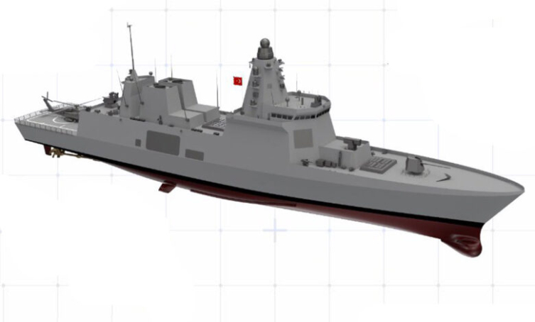 TF-2000 frigate. (X Photo)