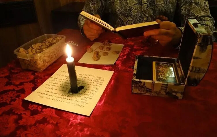 Items and tools used during rituals performed by the so-called 