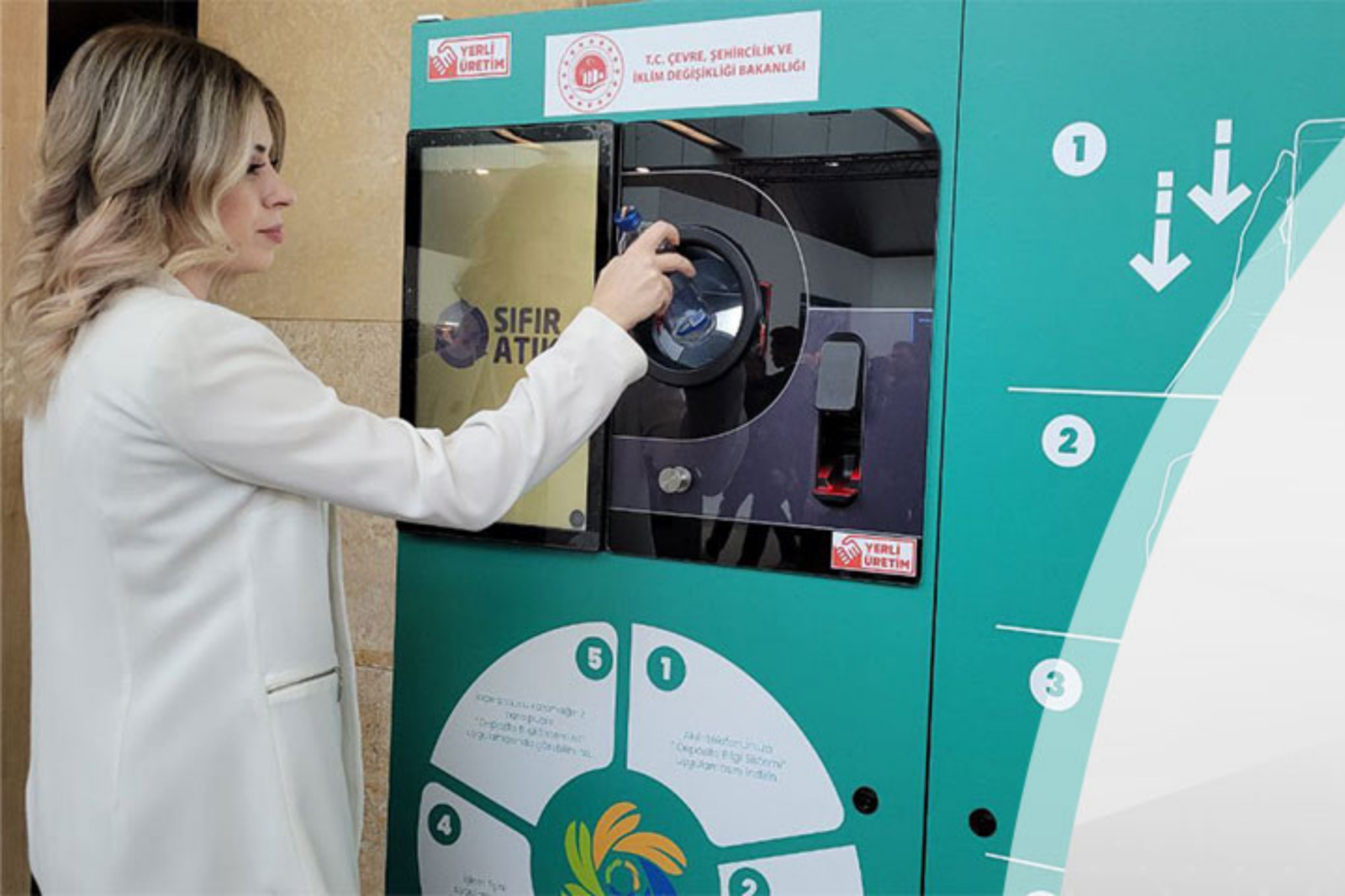 Türkiye expands zero-waste goals with a new deposit return system for recycling, Jan 15, 2023. (Photo via Ministry of Environment)