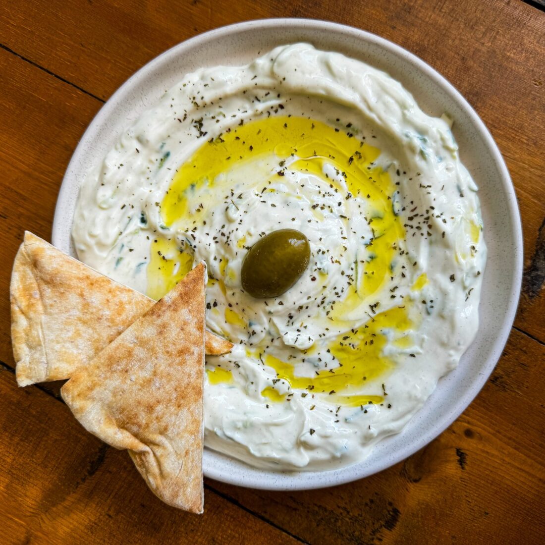 Greece's Tzatziki. (Photo via Laurens Cravings)