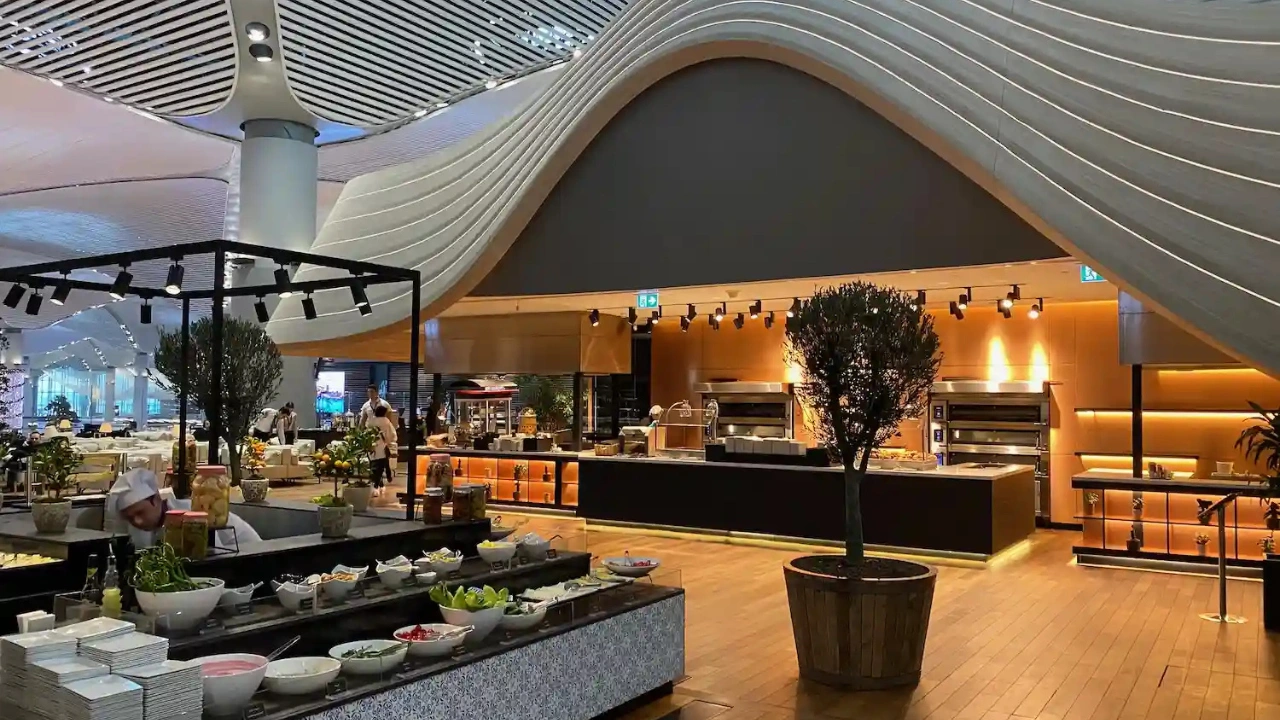Istanbul Airport VIP Lounge, Istanbul, Türkiye. (Photo via Istanbul Airport)