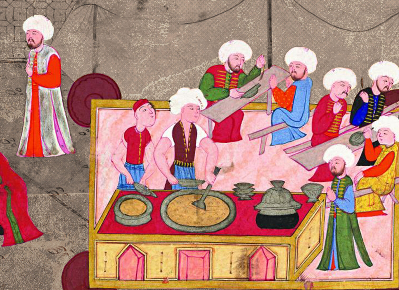 The miniature in the center of the 