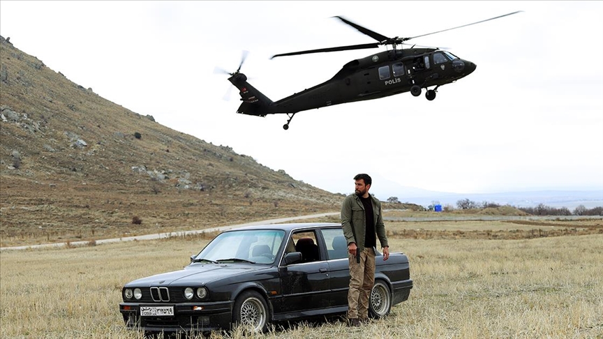 The TV series "Teskilat," which depicts the extraordinary experiences of Türkiye’s National Intelligence Organization. (Photo via TRT)