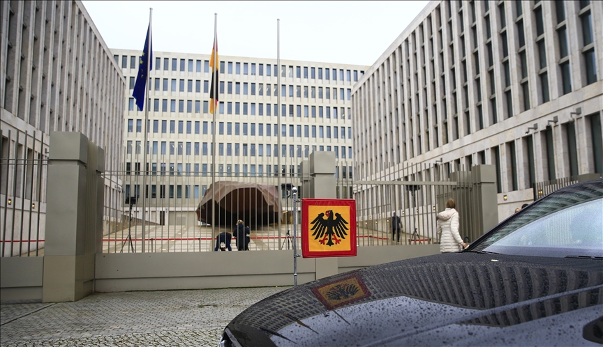 Germany's Federal Intelligence Service (Bundesnachrichtendienst, or BND) building, Berlin, Germany ( Abdülhamid Hosbas - Anadolu Agency )
