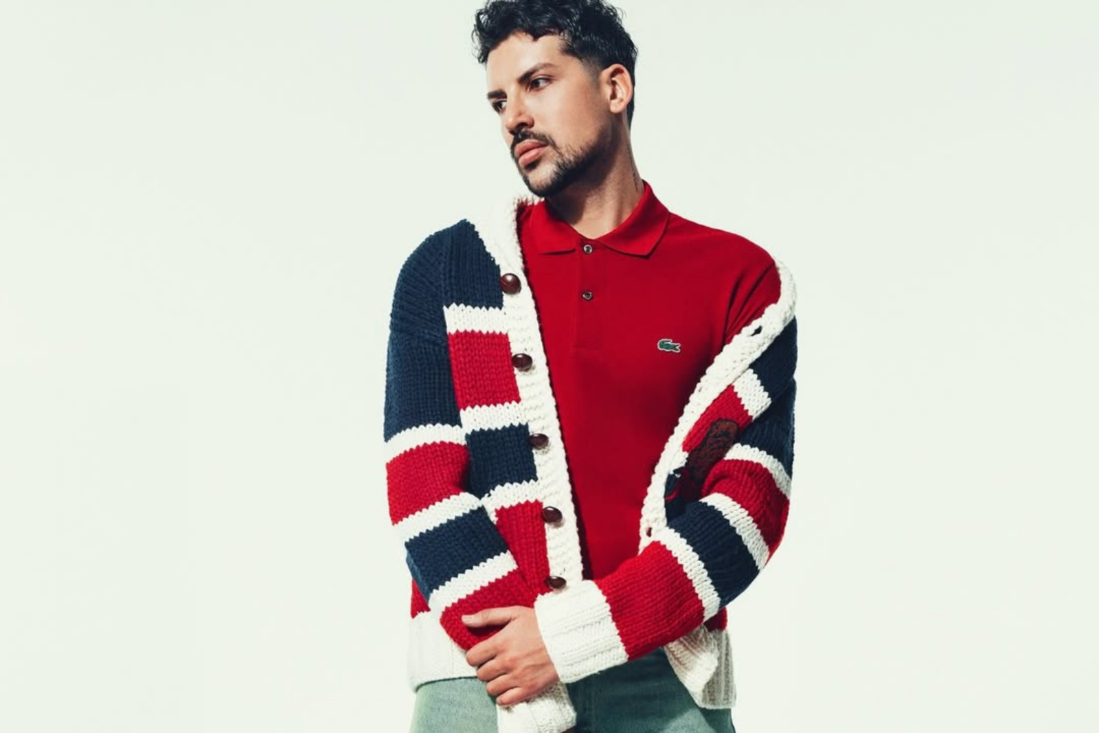 Turkish influencer Kerimcan Durmaz posing during the photo shoot for a brand, Dec. 30, 2024. (Instagram / @kerimcandurmaz)