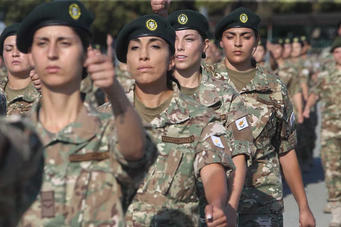 Greek Cypriot approves bill allowing women to join military