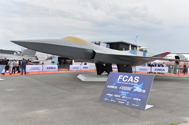 FCAS/SCAF will include a sixth-generation fighter jet and a range of associated weapons, including UAS, remote carriers and other technologies. (French MoD Photo)