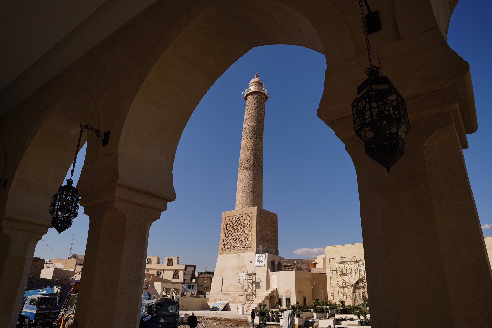 Seljuk masterpiece Al-Hadba Minaret in Mosul reopens after Daesh destruction