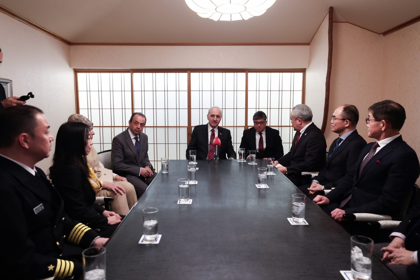 Parliament Speaker Kurtulmus meets with Turkish community in Japan