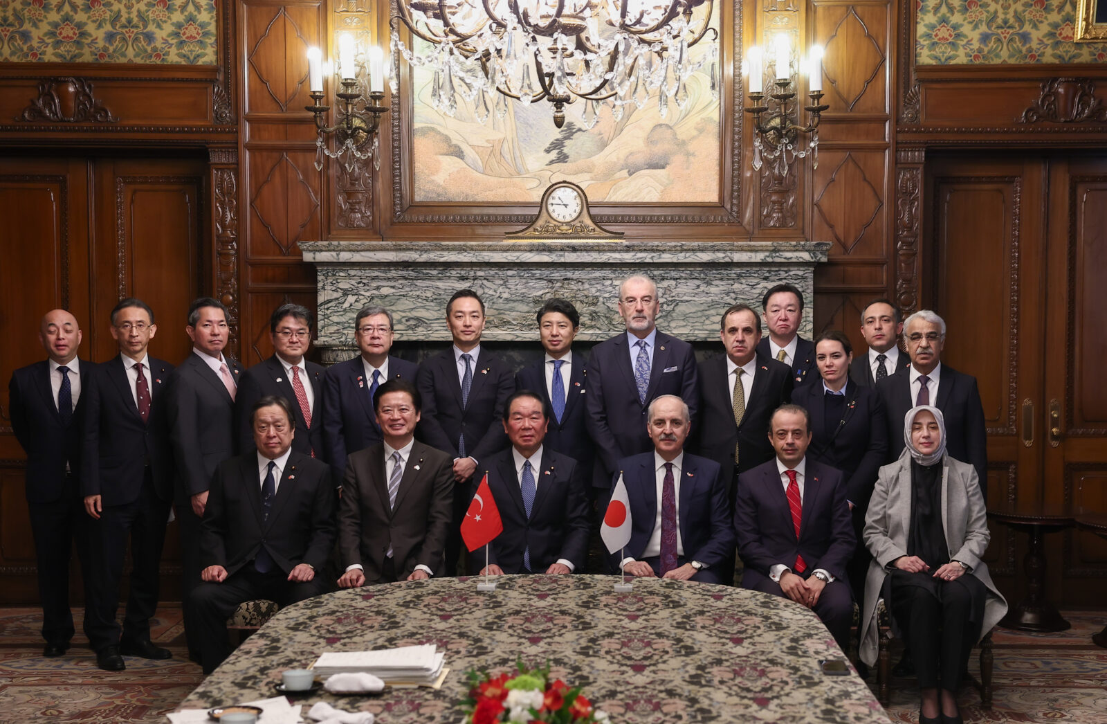 Parliament Speaker Kurtulmus meets with Turkish community in Japan