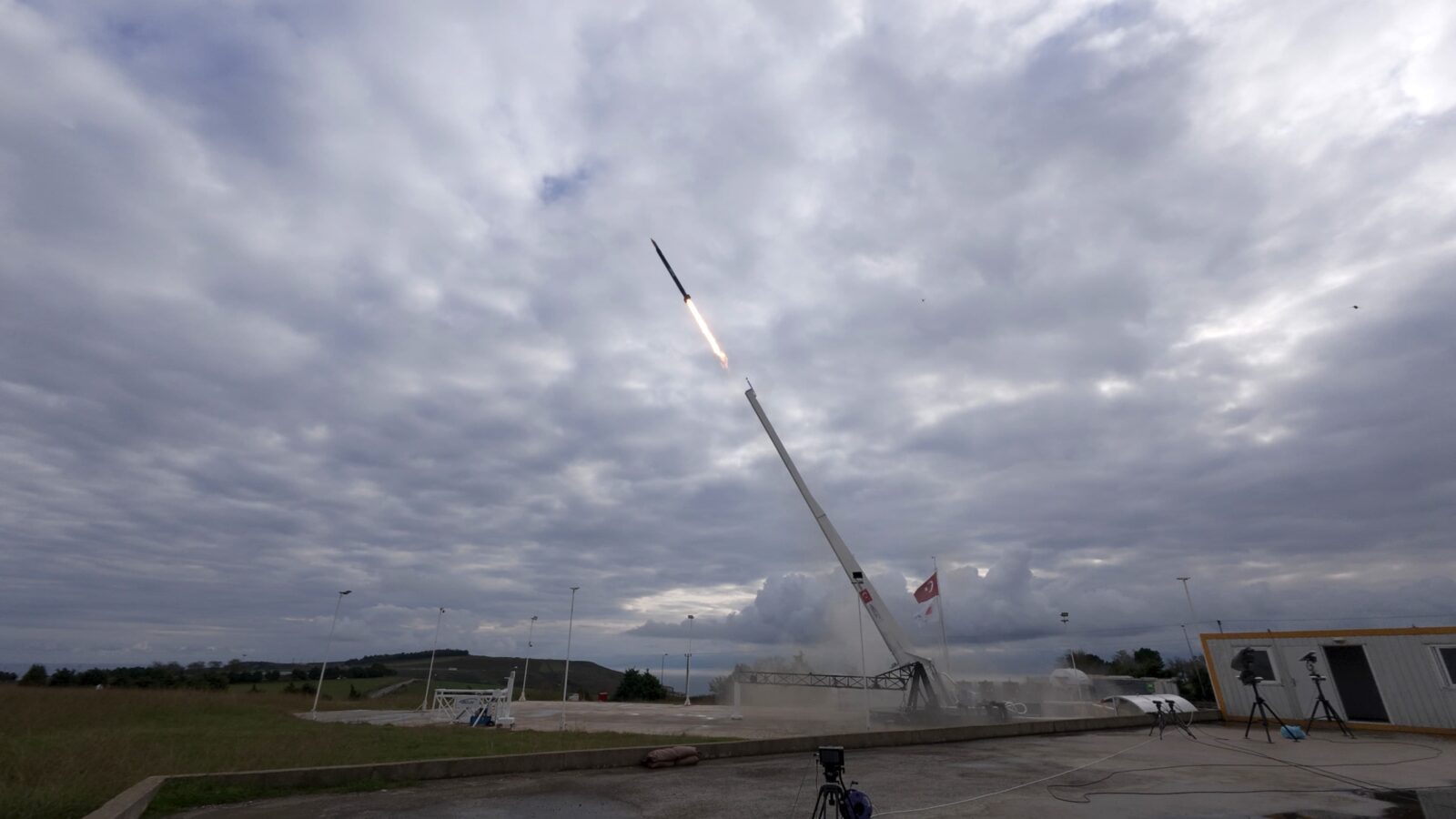While the firing tests of the GOKTAN Project developed by Aselsan were successfully completed, the TOLUN ammunition fired from air platforms gained the capability of a ground-to-surface strike. (AA Photo)