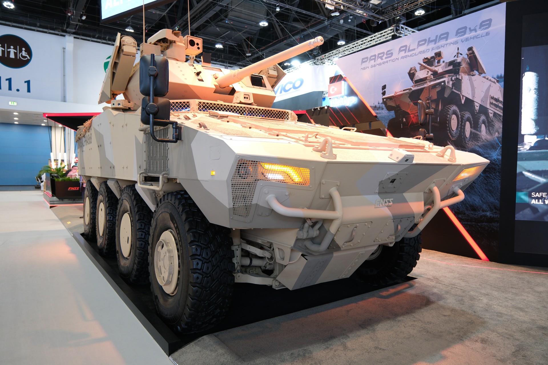 FNSS PARS ALPHA 8x8: Next-gen armored fighting vehicle to bolster Turkish defense industry