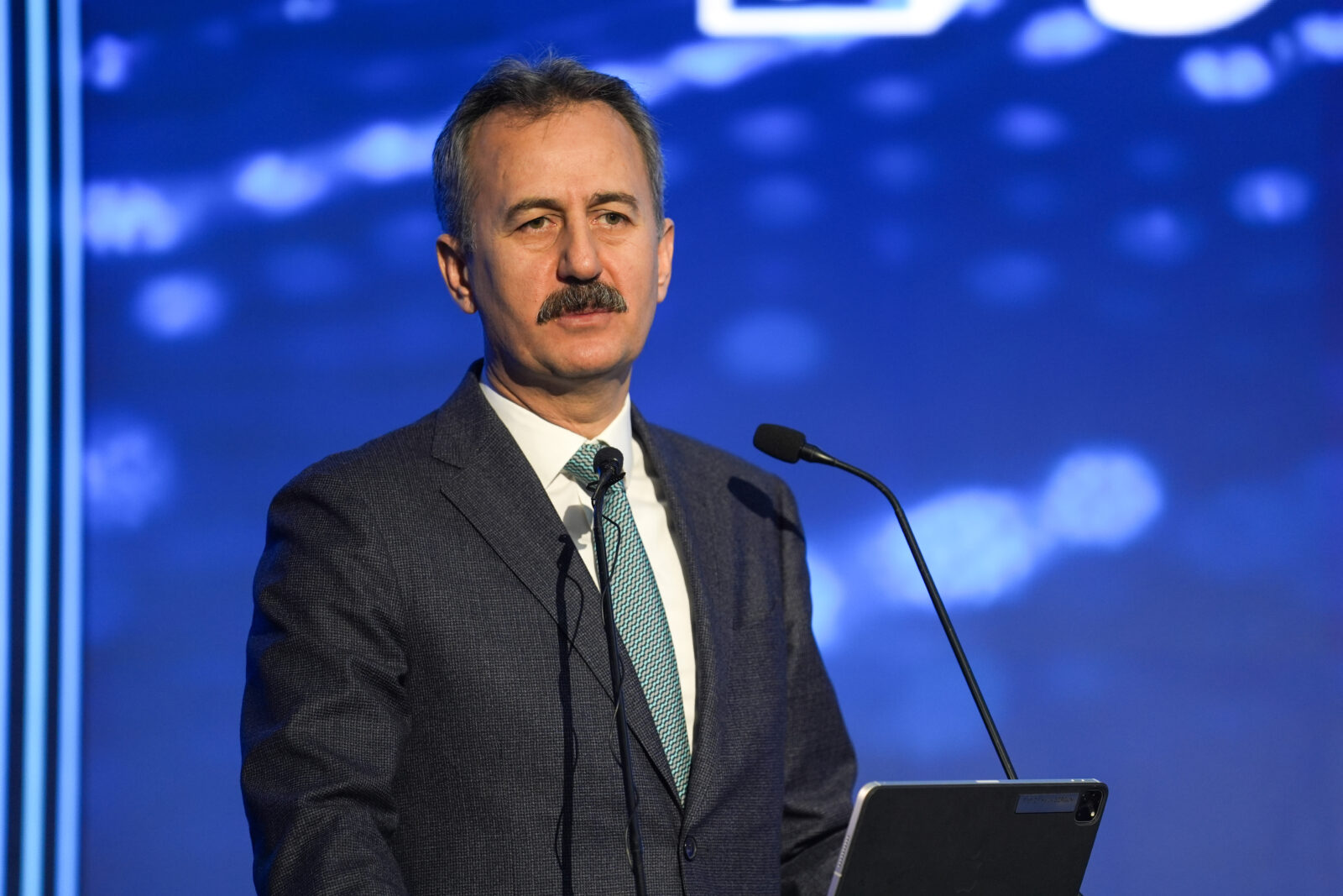 Haluk Gorgun, Secretariat of the Secretary of Defence Industries (SSB) speaking at the 