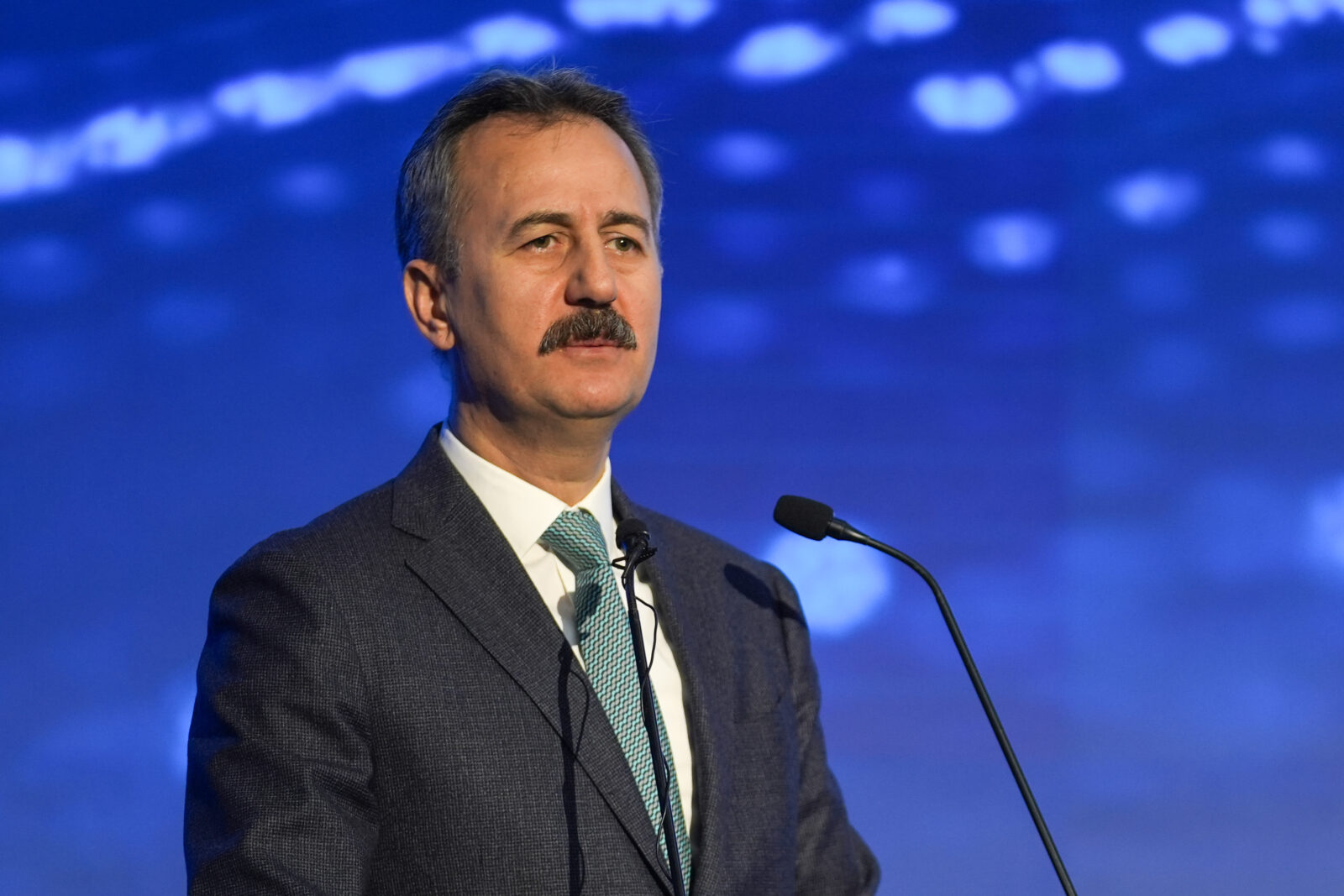 Haluk Gorgun, Secretariat of the Secretary of Defence Industries (SSB) speaking at the 
