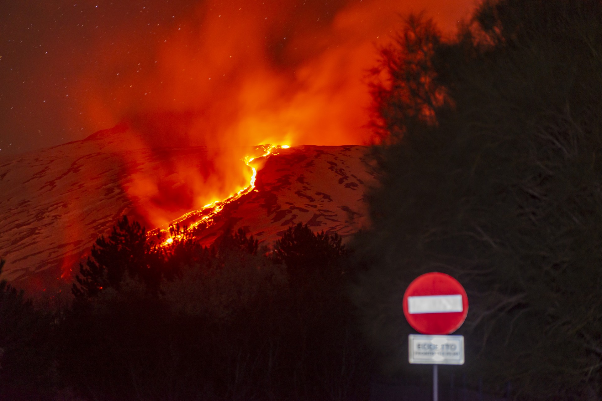Europe’s most active volcano Mount Etna roars back to life