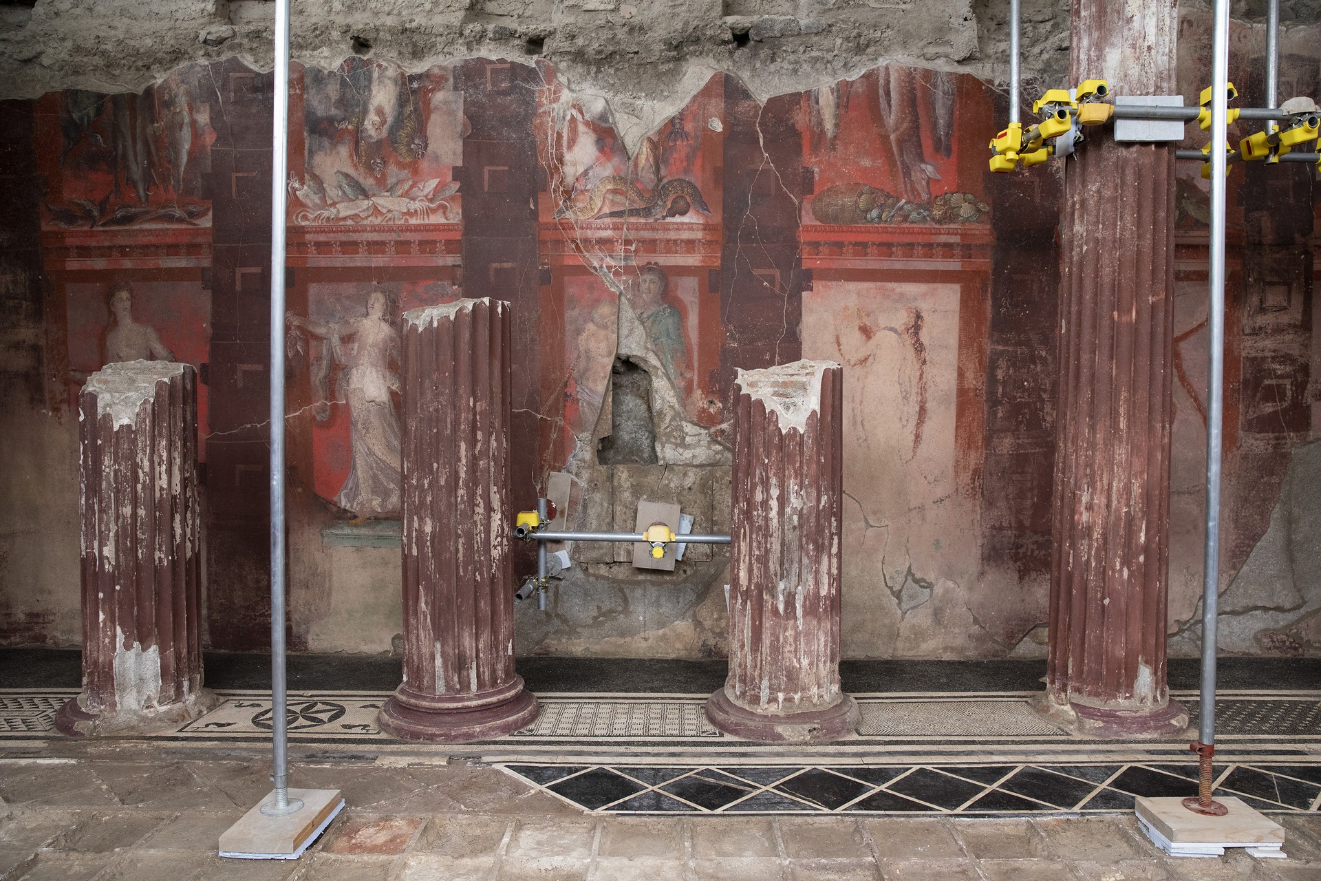 Ancient Dionysian fresco unearthed in Pompeii offers new insight into Roman rituals