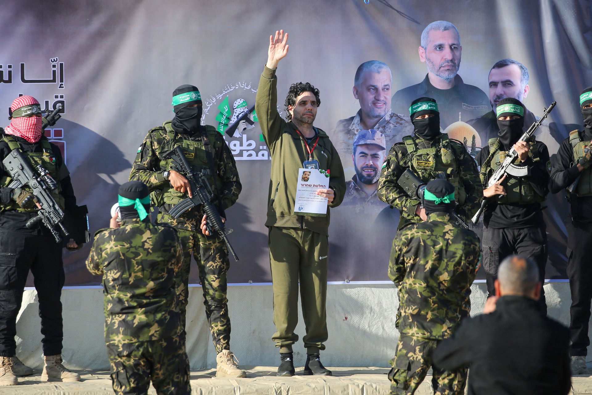 Three Israeli hostages released in ongoing Hamas-Israel exchange