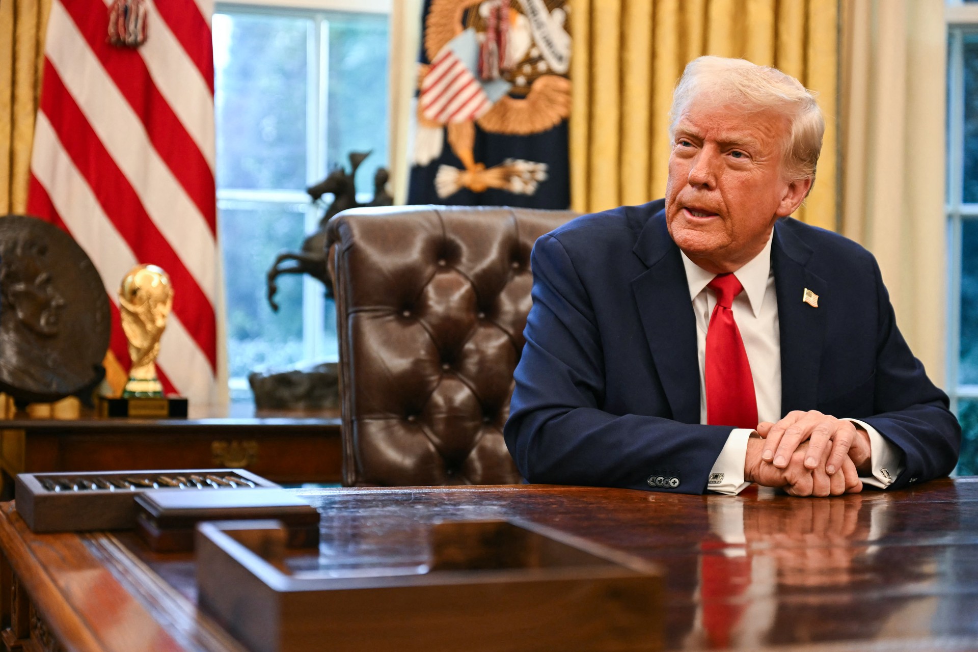 'No guarantees that peace will hold,' says Trump on Gaza cease-fire