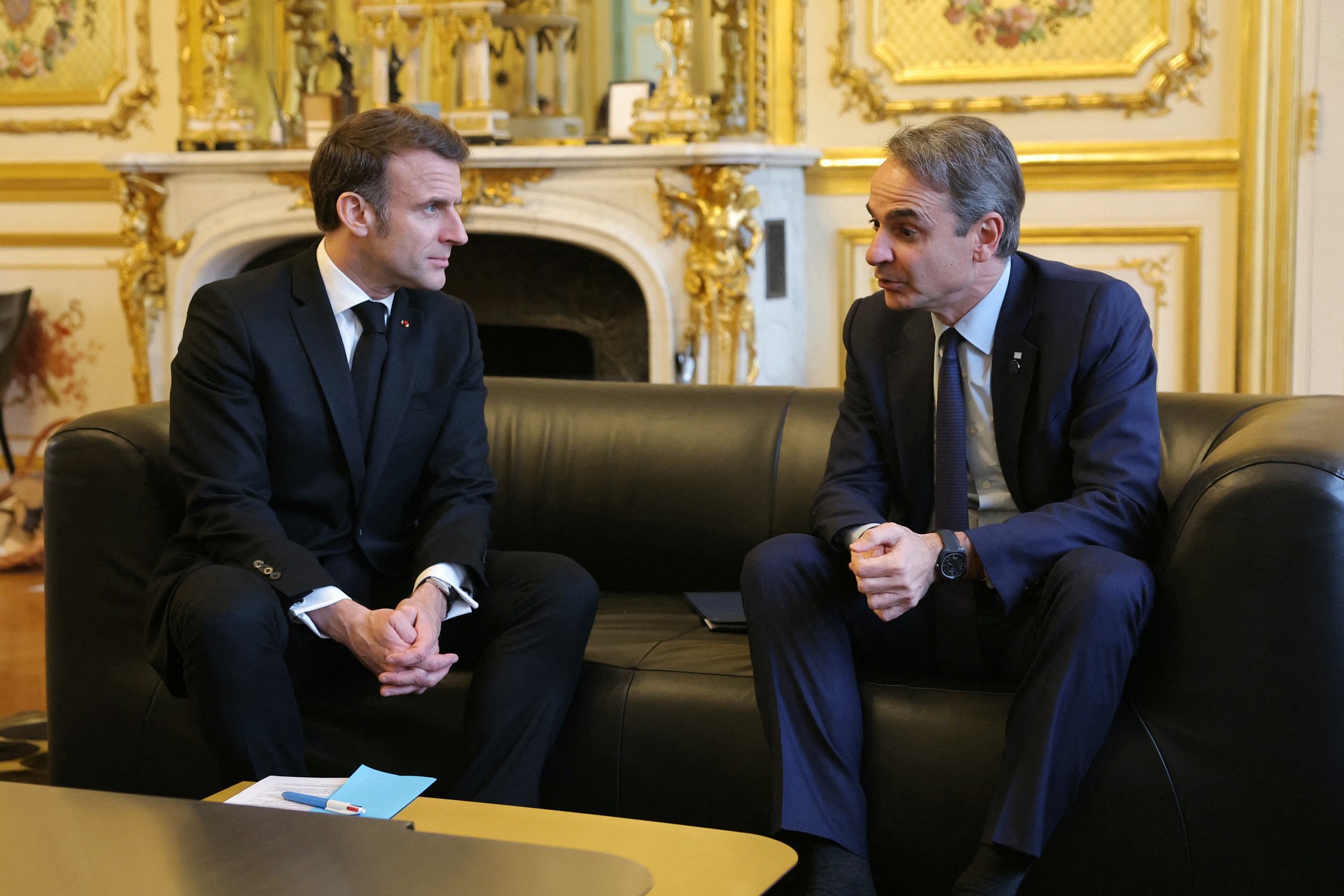 Macron declines Mitsotakis' request to block Meteor missile sales to Türkiye