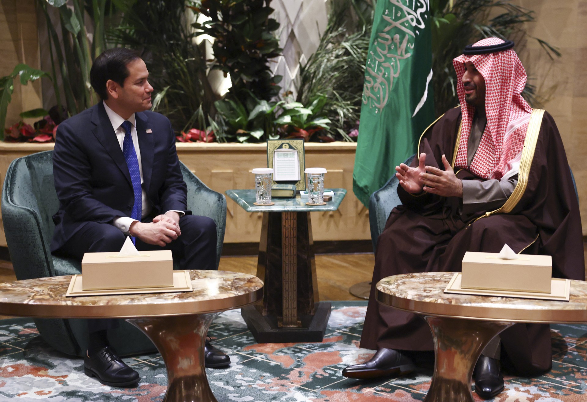 US-Saudi talks in Riyadh focus on Gaza ceasefire, hostage release
