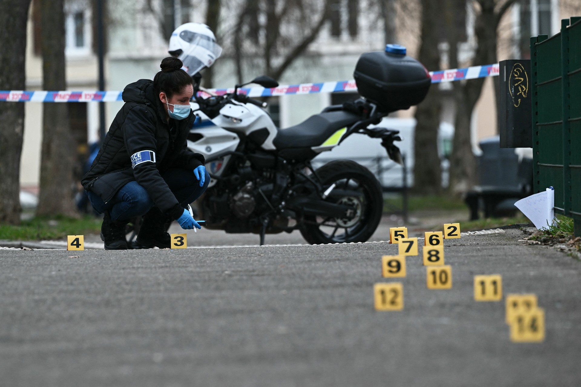 One dead, multiple police officers injured in knife attack in France