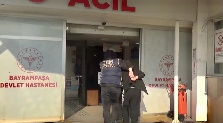 A Daesh terrorist who was planning a simultaneous terrorist attack against Jewish schools and synagogues in Türkiye and foreign countries was arrested in Istanbul. (IHA Photo)