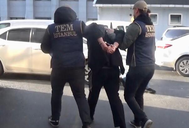 A Daesh terrorist who was planning a simultaneous terrorist attack against Jewish schools and synagogues in Türkiye and foreign countries was arrested in Istanbul. (IHA Photo)