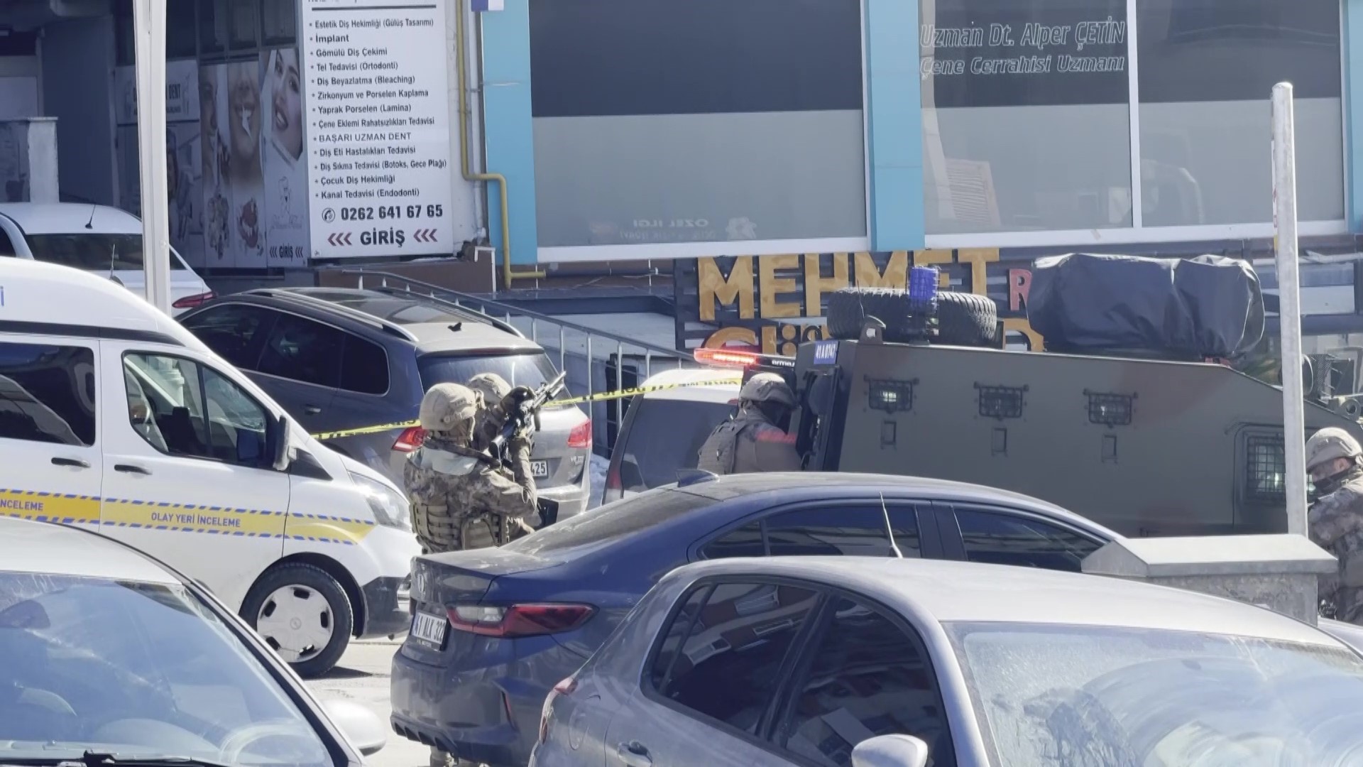 Armed standoff at Turkish restaurant ends with police eliminating gunman
