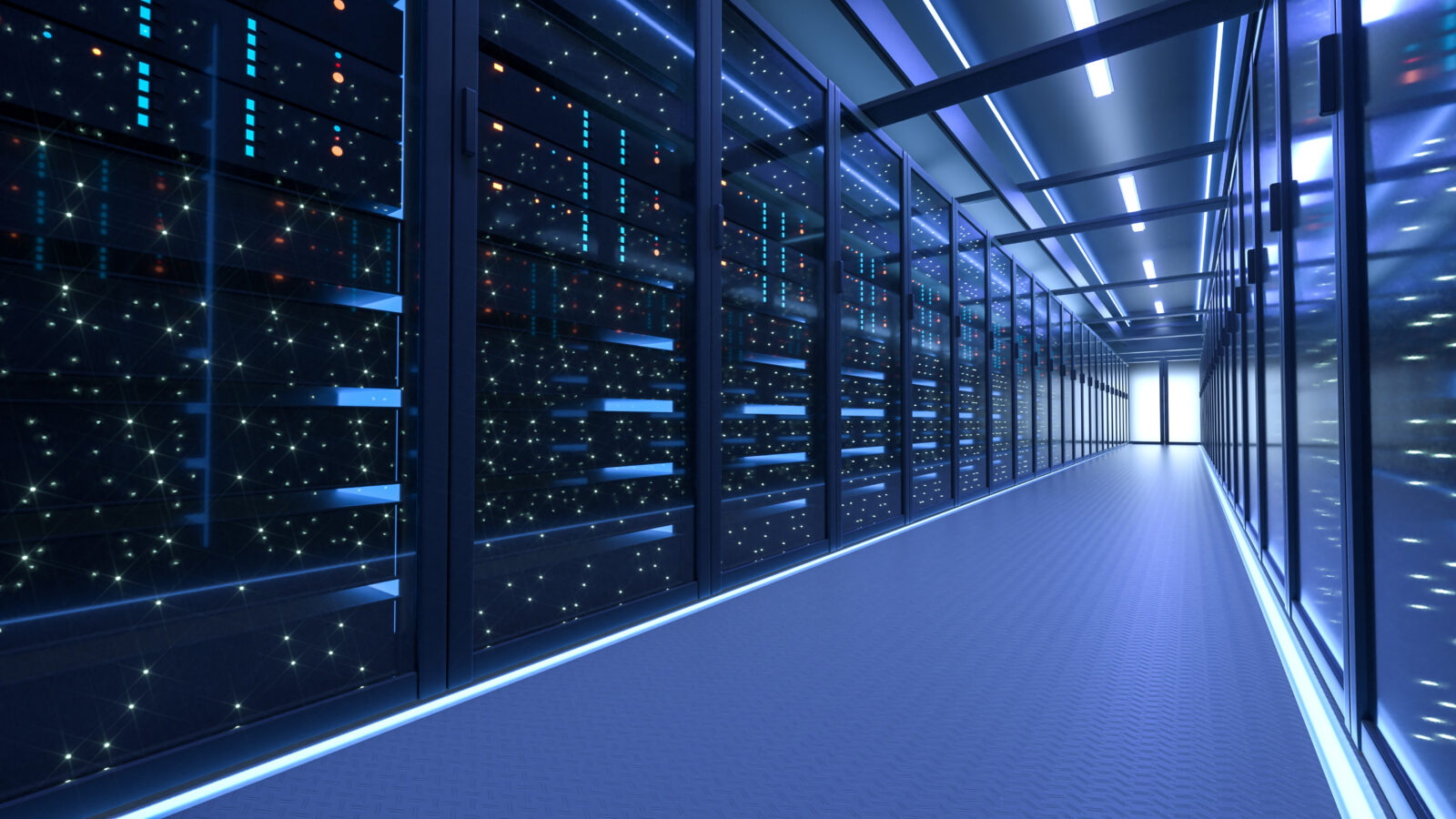 File photo shows a high-tech data center used for artificial intelligence (AI) infrastructure, cloud computing, and big data processing. (Adobe Stock Photo)