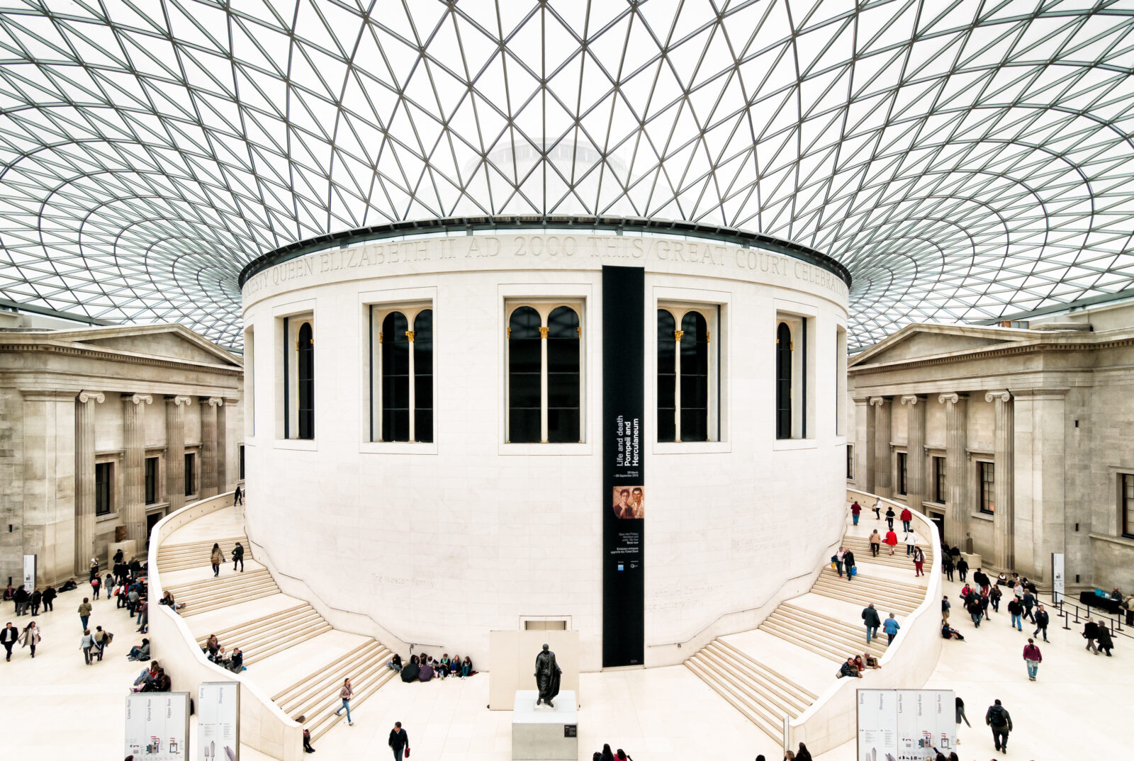 Interior of the British Museum, London, United Kingdom, September 17, 2013. (Adobe Stock Photo)