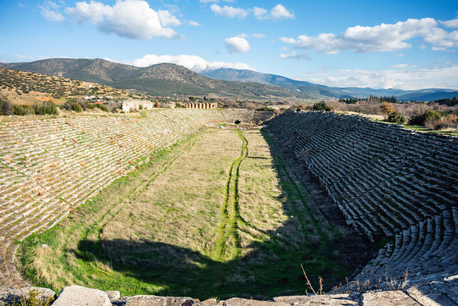 Aphrodisias Stadium, Aydin, Türkiye. (Adobe Stock Photo)