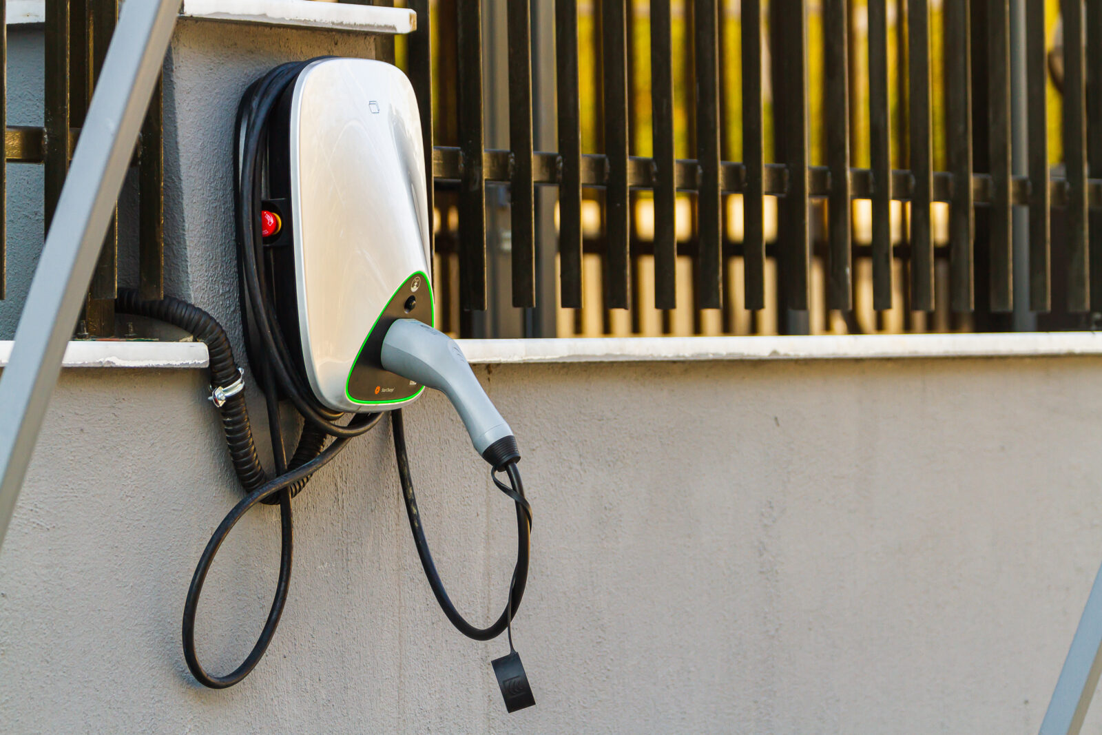 Close-up charging for electric cars on the street, Side, Türkiye, Jan. 23, 2023. (Adobe Stock Photo)