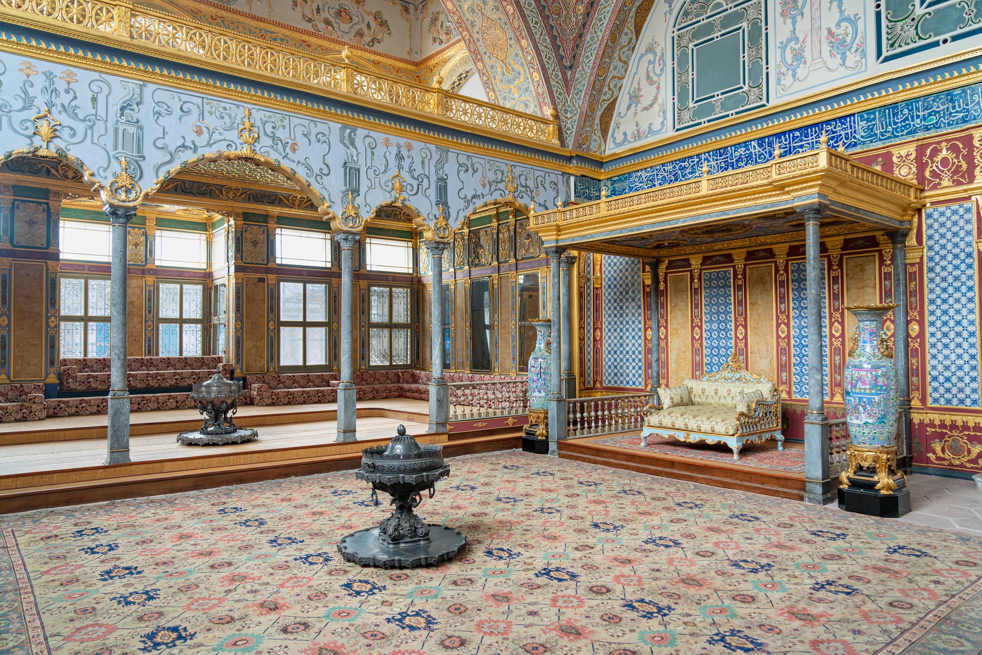 Interesting discoveries during restoration at Topkapi Palace