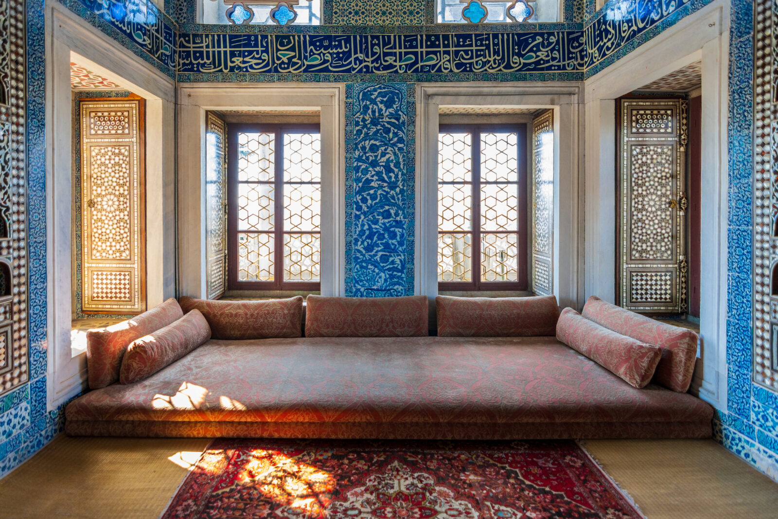 Interior view of the Baghdad Pavilion in Topkapi Palace, a popular tourist attraction in Istanbul, Türkiye, Oct. 5, 2020. (Adobe Stock Photo)