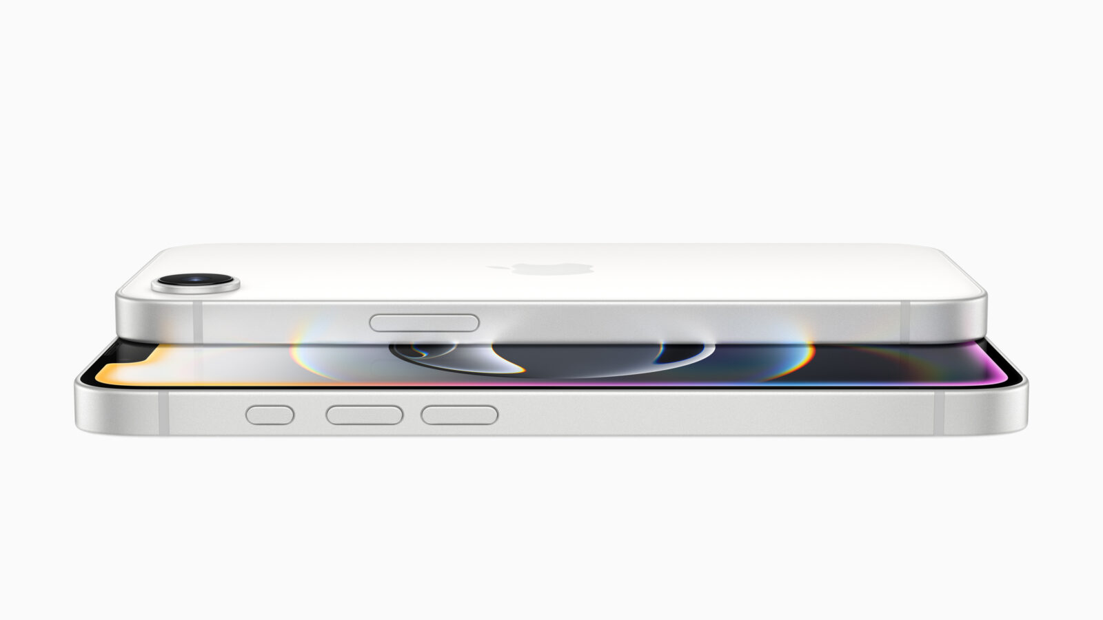 The iPhone 16e available in a popular 6.1-inch display size, iPhone 16e features breakthrough battery life, fast performance, a 48MP 2-in-1 camera system, and a durable design, accessed on Feb. 24, 2025. (Photo via Apple)