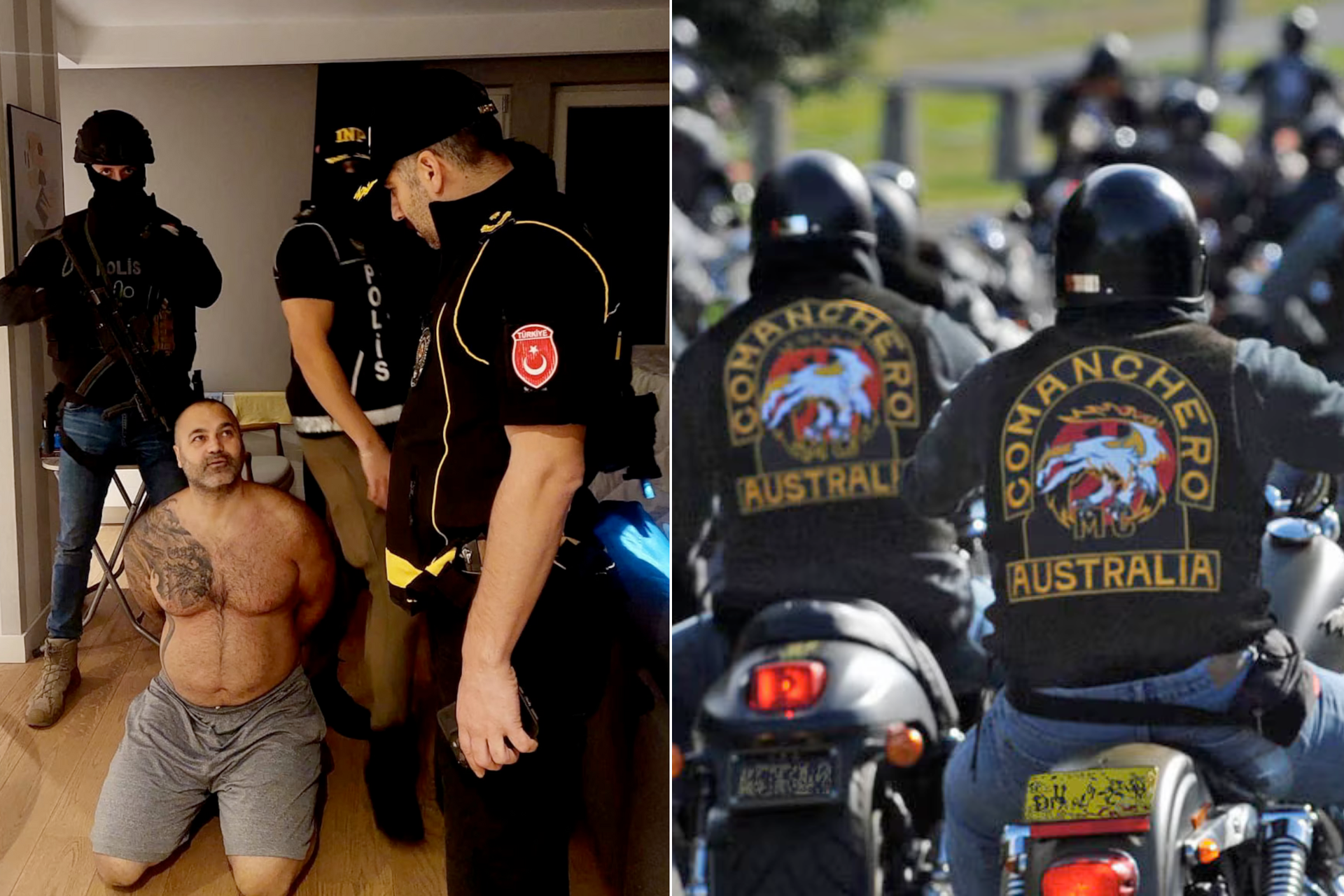 Ex-Turkish police officer accused of helping Australian crime syndicate Comanchero