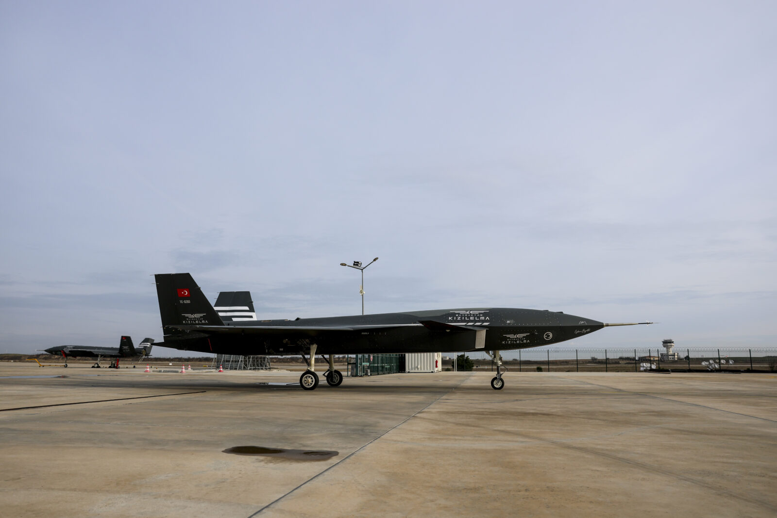 The development process of Bayraktar Kizilelma, which will serve as Türkiye's first unmanned fighter jet developed indigenously and nationally by Baykar, continues in line with the planned test schedule in Ankara, Türkiye, Feb. 27, 2025 (Baykar / Handout)