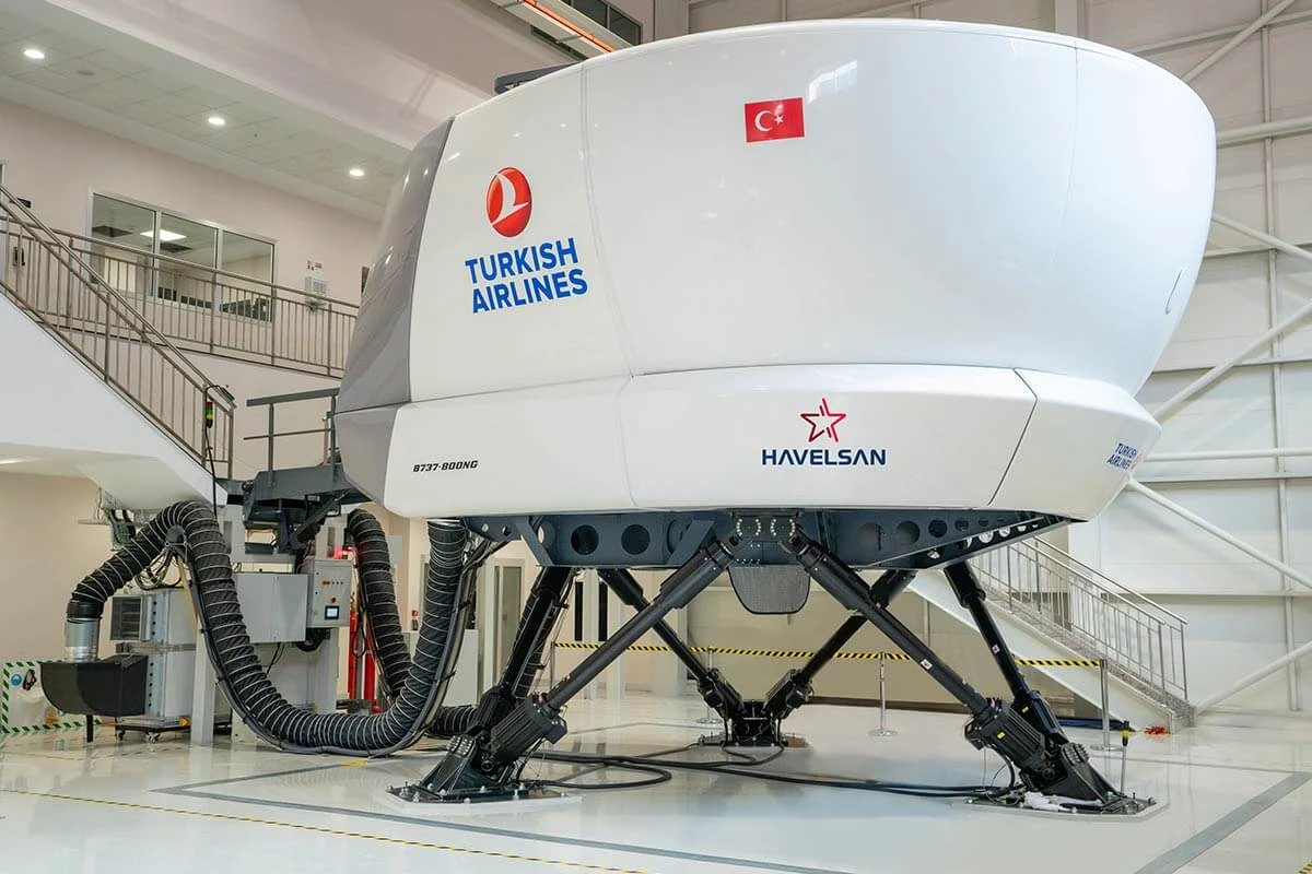 Havelsan's Full Flight Simulator. (Havelsan Photo)