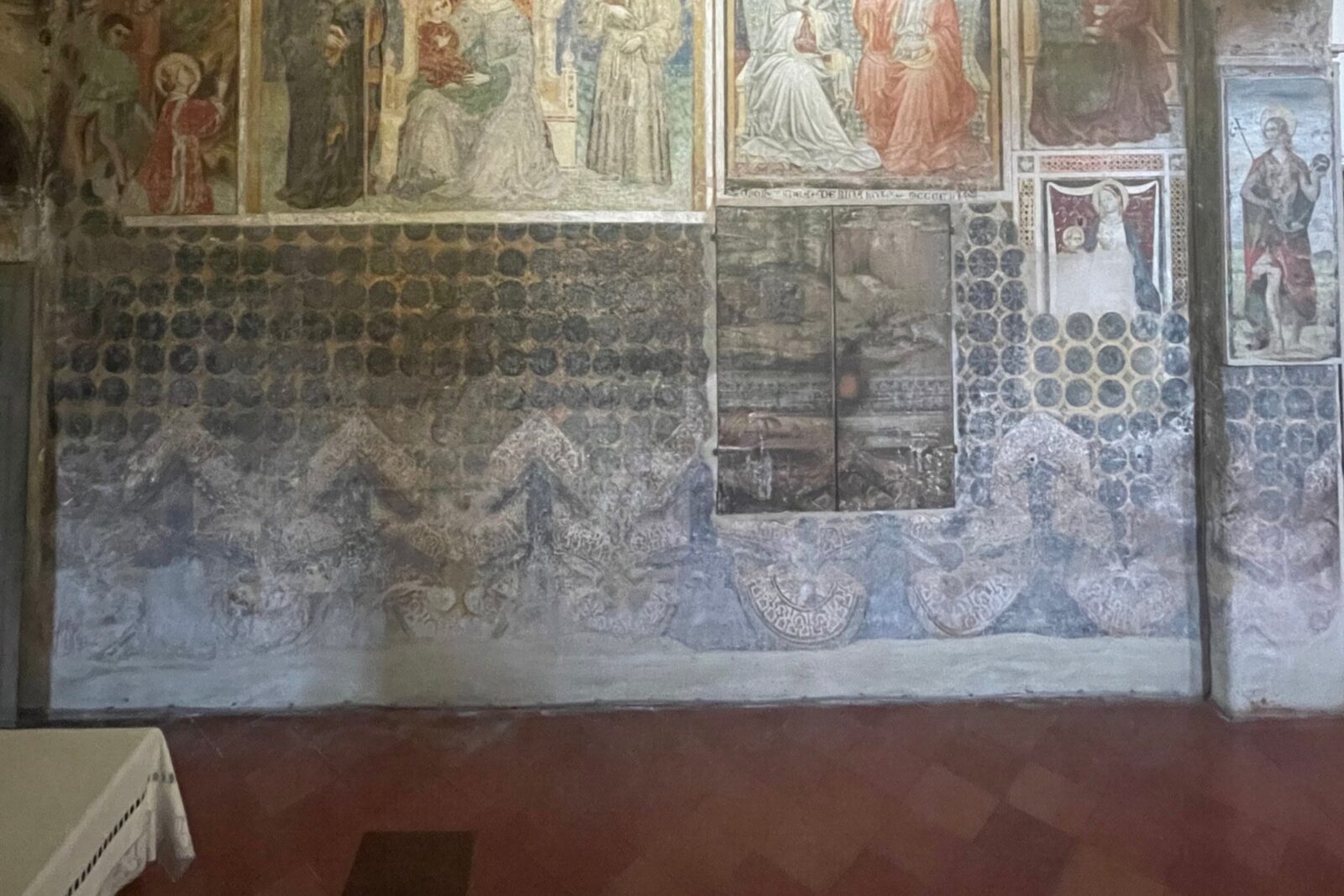 Rediscovered medieval fresco reveals Islamic tents in Christian churches