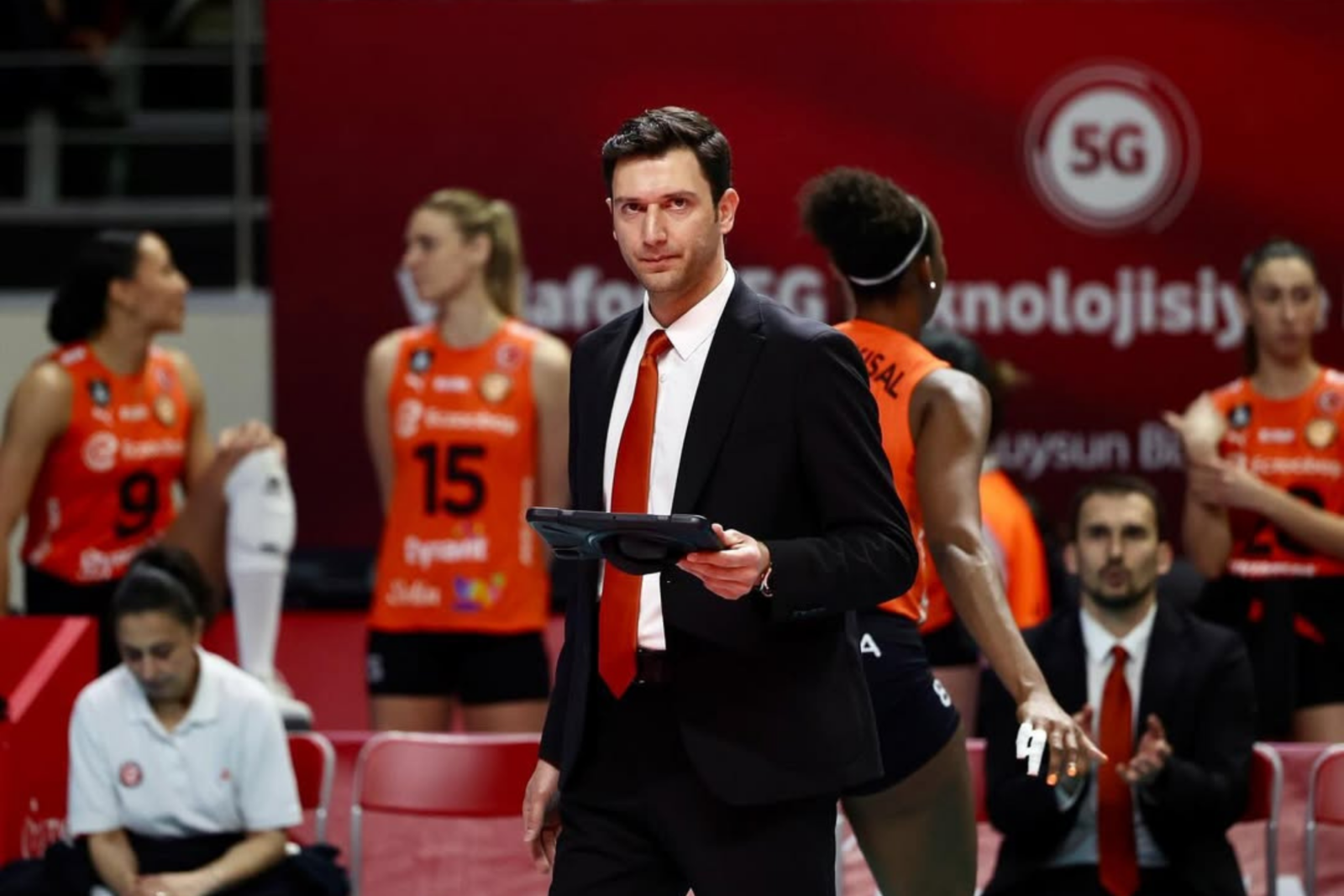 Ferhat Akbas after being appointed as the Chairman of the European Volleyball Confederation (CEV) Coaches Commission, Türkiye, October 9, 2024. (Photo via Instagram / @ferhatakbas12)