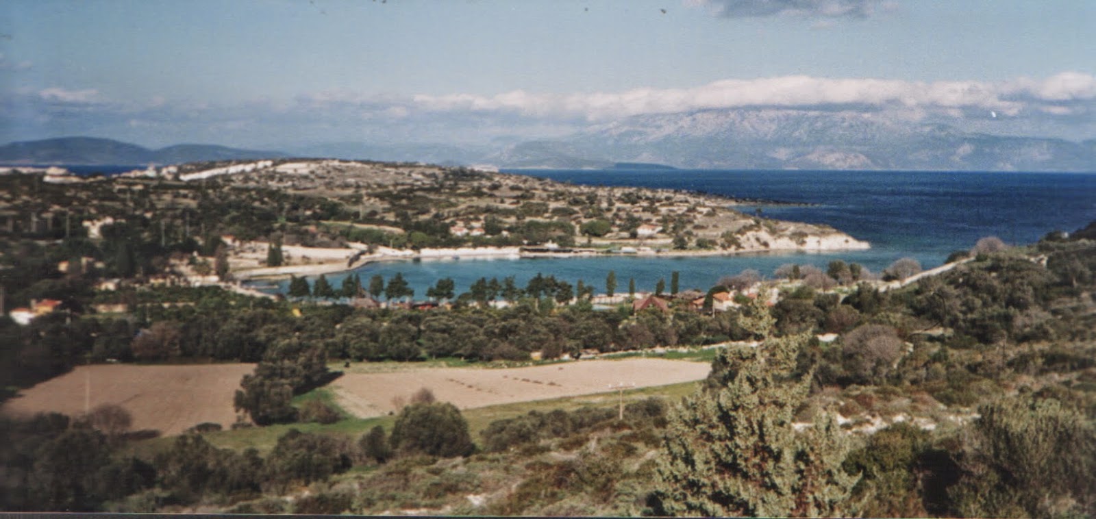 An old photograph of Ayayorgi Bay. (Photo via Archaeology Travelers)