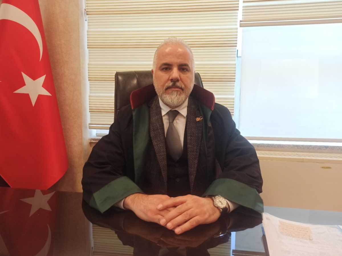 President of Adiyaman Bar Association, Bilal Dogan. (Photo via Gazete Duvar)