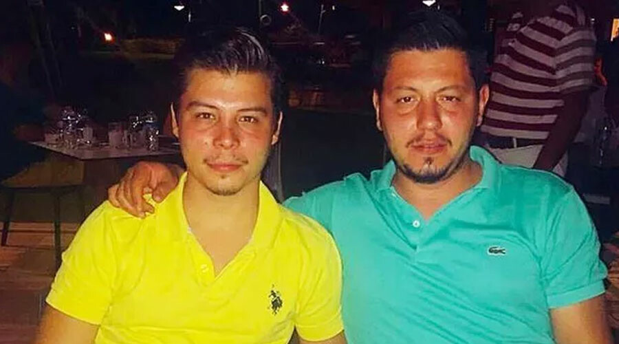 Cemal Metin Avci (right) and his brother, Mertcan Avci (left), who was sentenced to four years for aiding the cover-up of the murder, Türkiye, published on Feb. 3, 2025. (Türkiye Daily Photo)