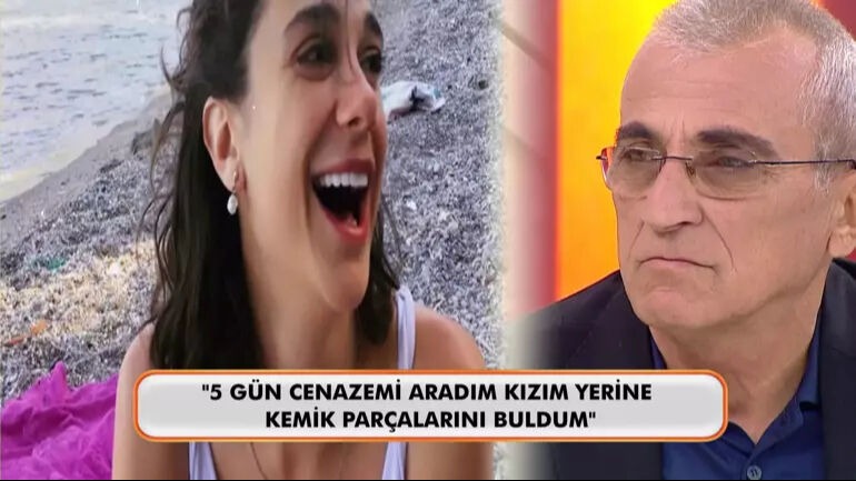 Siddik Gultekin, father of Pinar Gultekin, appearing on a televised interview about the Supreme Court ruling, Türkiye, published on Feb. 3, 2025. (Türkiye Daily Photo)