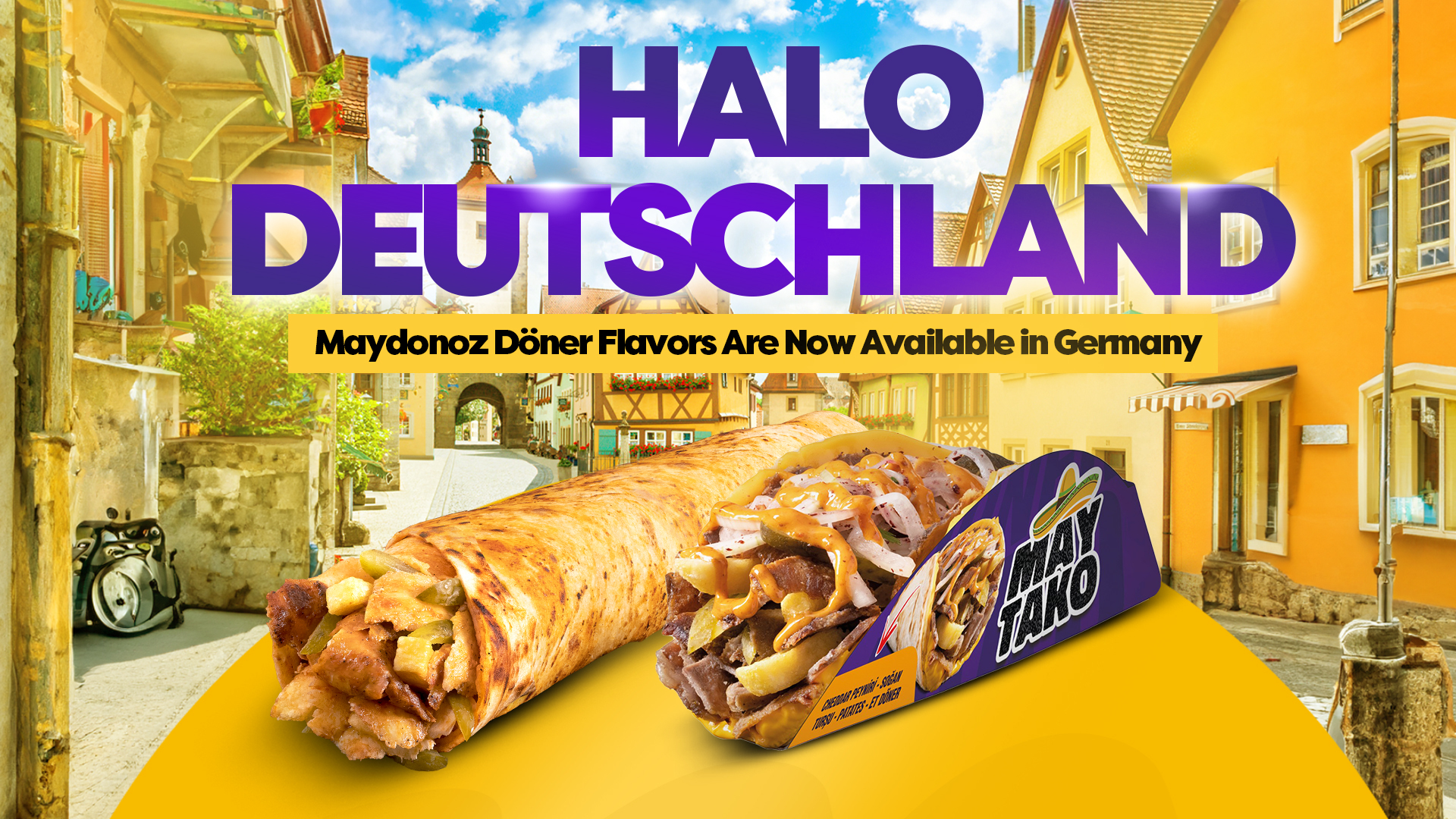 Now FETO terror group linked Maydonoz Doner's advertisement from when it was expanding to Germany, accessed on 21 February, 2025. (Photo via Maydonoz Doner's website)