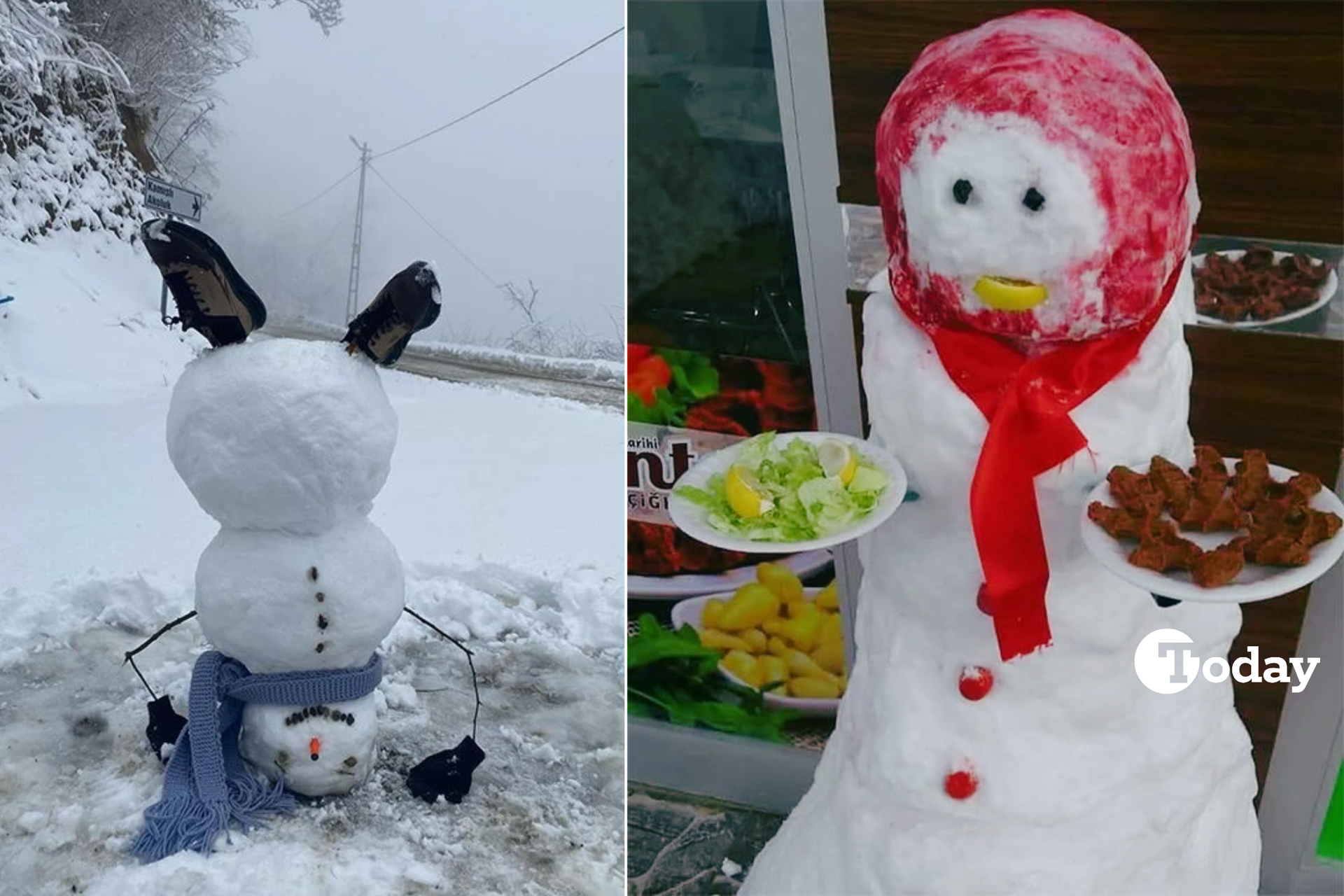 Türkiye's most creative snowmen: Look at the most original sculptures