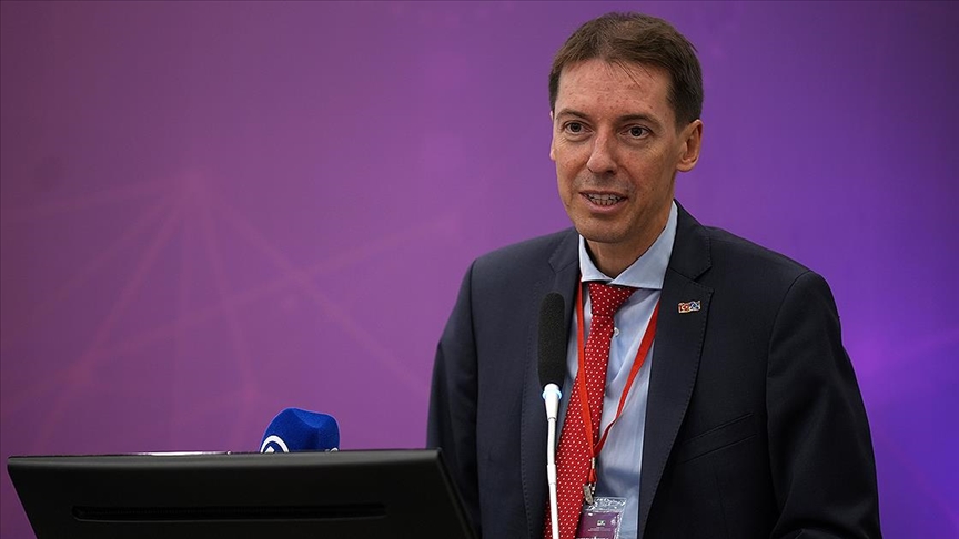Jurgis Vilcinskas, deputy head of mission of theEUdelegation to Türkiye. (AA Photo)