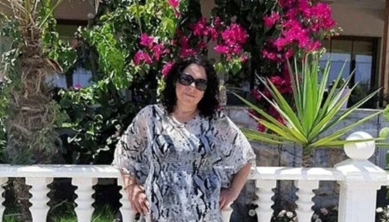 Berrin Nalci, 50, learned through DNA testing that her biological father was Mustafa Uyanik, who was murdered in 1982 by the man who raised her, Mugla, Türkiye, Feb. 17, 2025. (TGRT Photo)